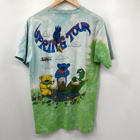 Vintage Grateful Dead 1992 Spring Tour Tie Dye Tee - Picture 8 of 8